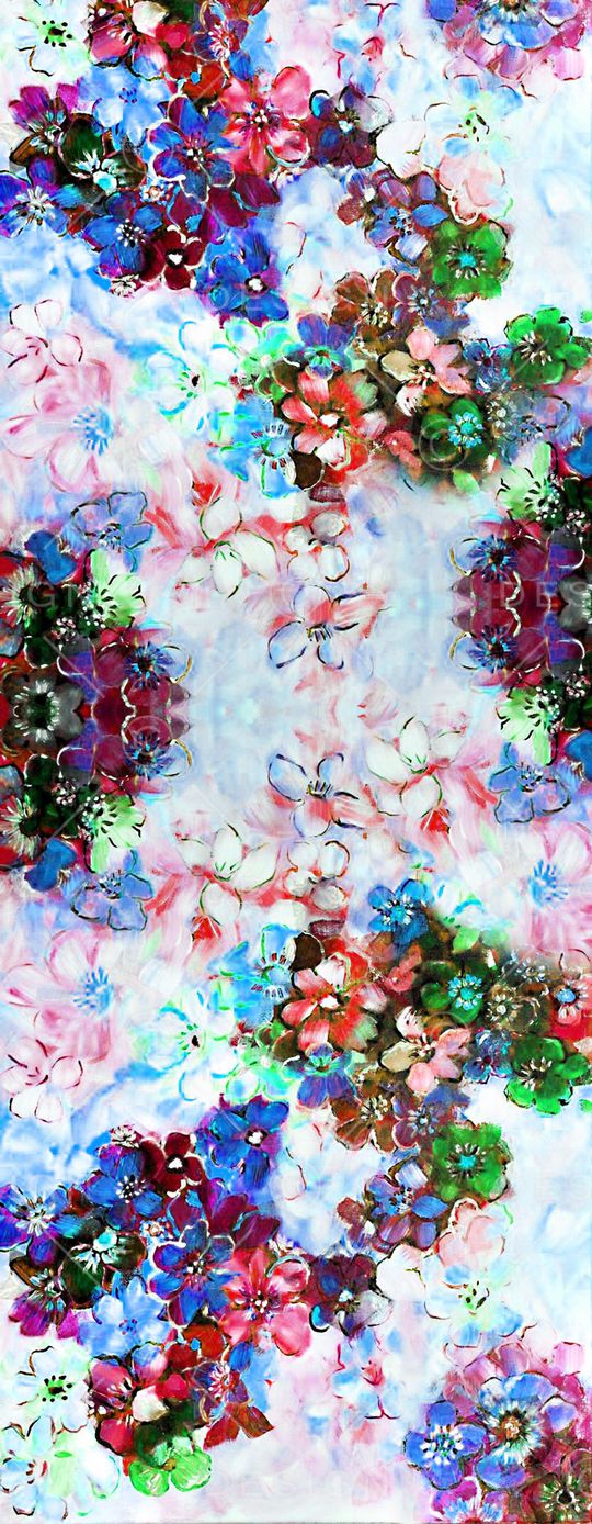 丝巾印花华亿平台图片