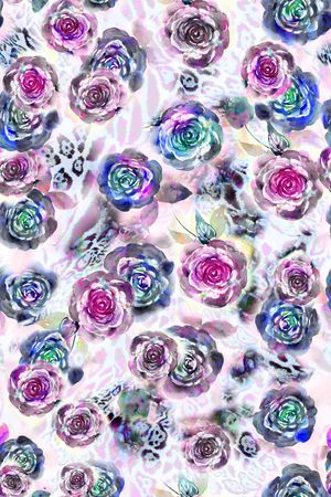 花朵印花华亿平台图片