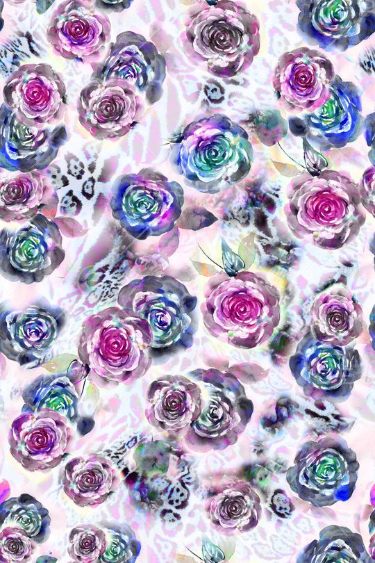 花朵印花华亿平台图片