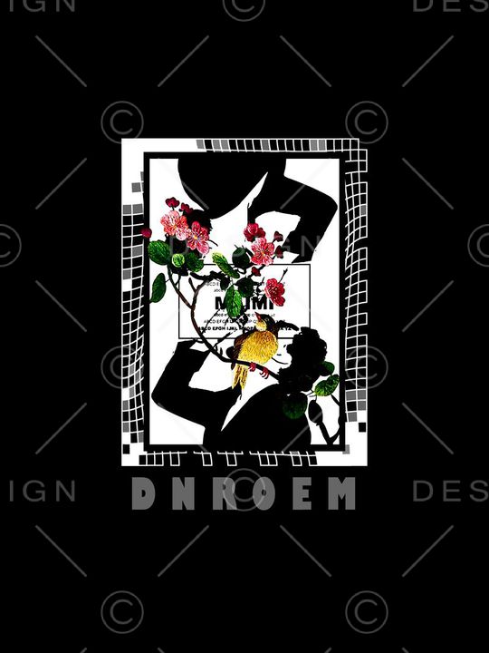 花鸟印花华亿平台图片