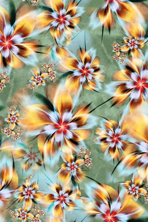 艺术分形印花华亿平台图片