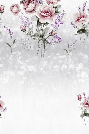 玫瑰印花华亿平台图片