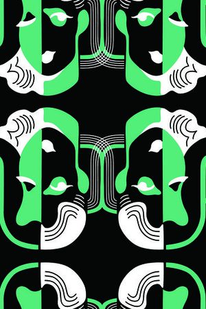 大牌风衣卫衣几何华亿平台印花华亿平台图片