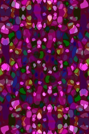 643207-撞色艺术色块