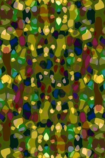 643224-撞色艺术色块