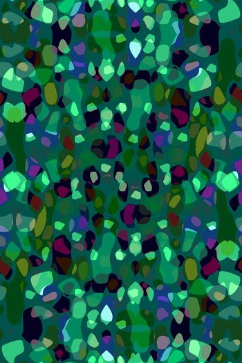 643232-撞色艺术色块