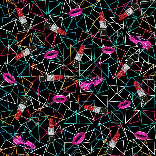 口红印花华亿平台图片