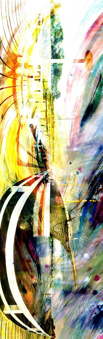 长巾花卉印花华亿平台图片