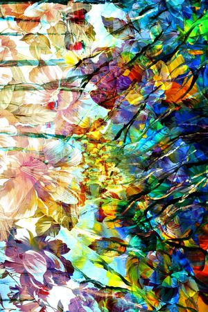 长巾花纹印花华亿平台图片