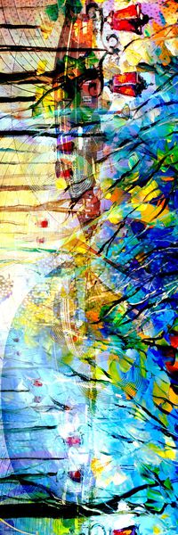 长巾花纹印花华亿平台图片