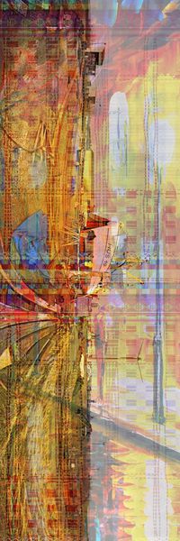 长巾花纹印花华亿平台图片