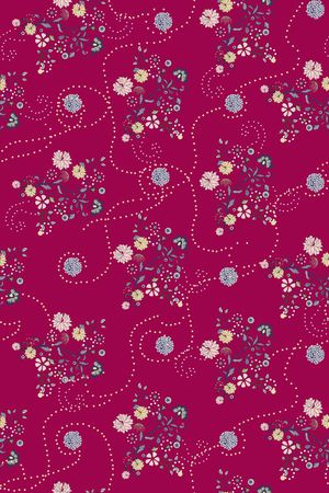 佩斯利印花华亿平台图片