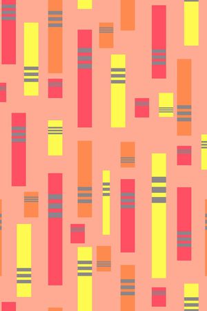 几何色块印花华亿平台图片