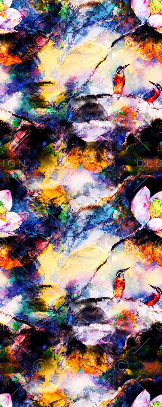 时尚纺织品印花印花华亿平台图片