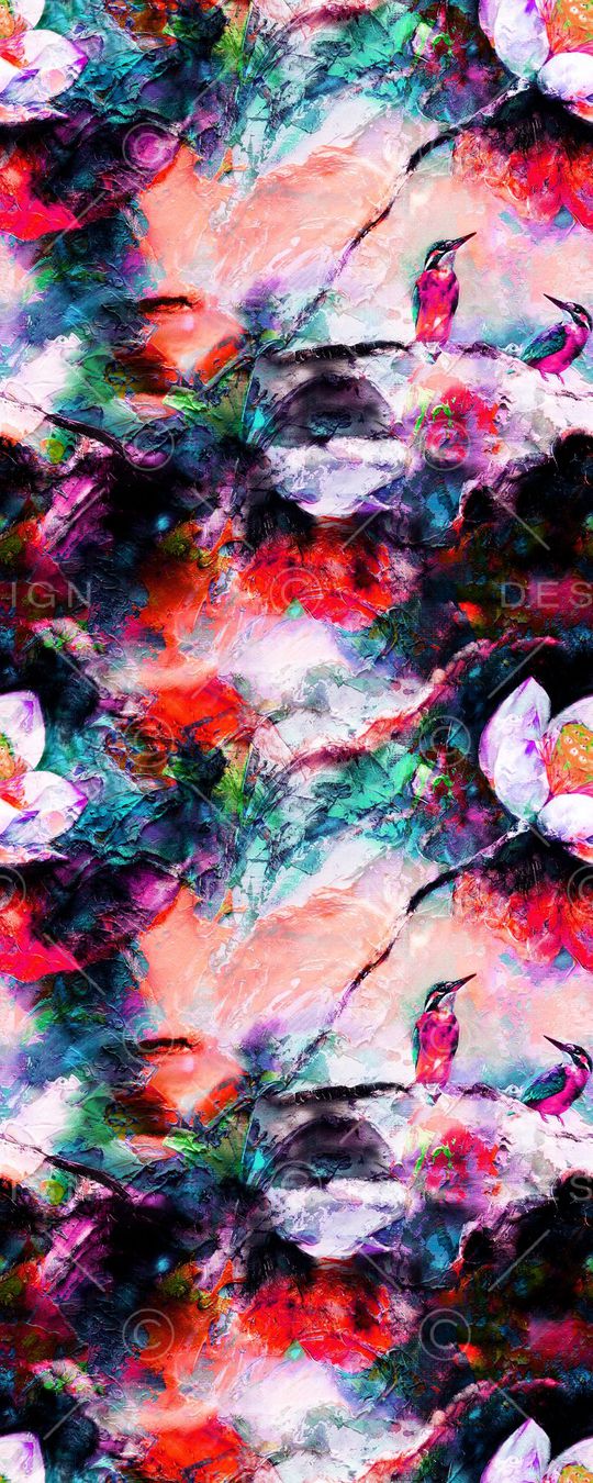 时尚纺织品印花印花华亿平台图片