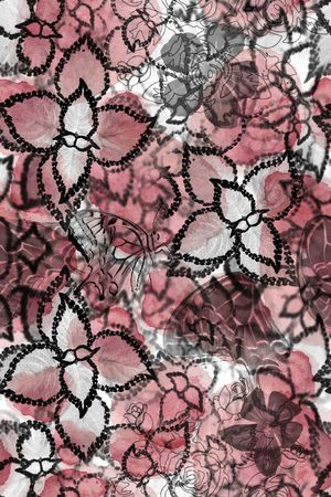 乱花印花华亿平台图片