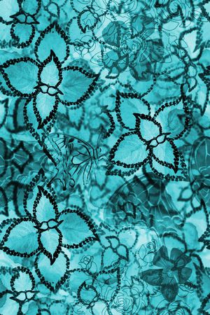 乱花印花华亿平台图片