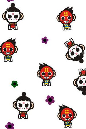 卡通印花华亿平台图片