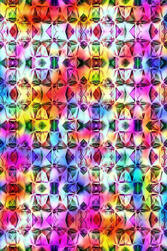 几何印花华亿平台图片