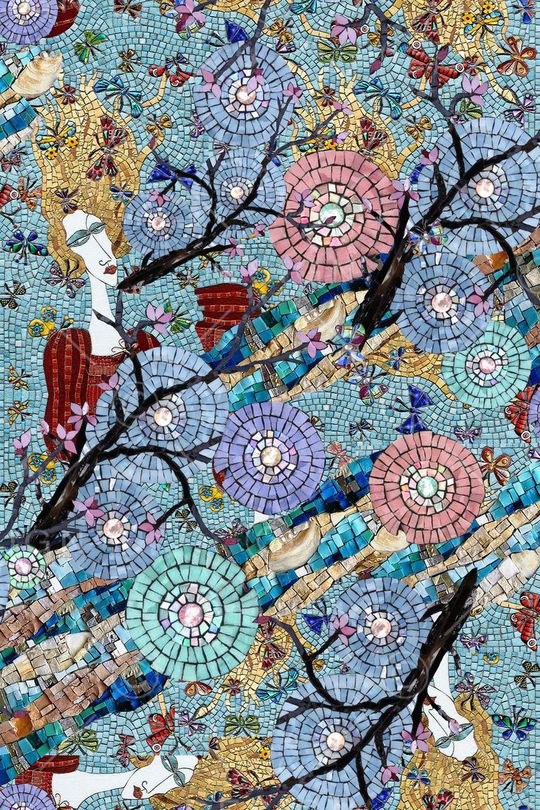 抽象印花华亿平台图片