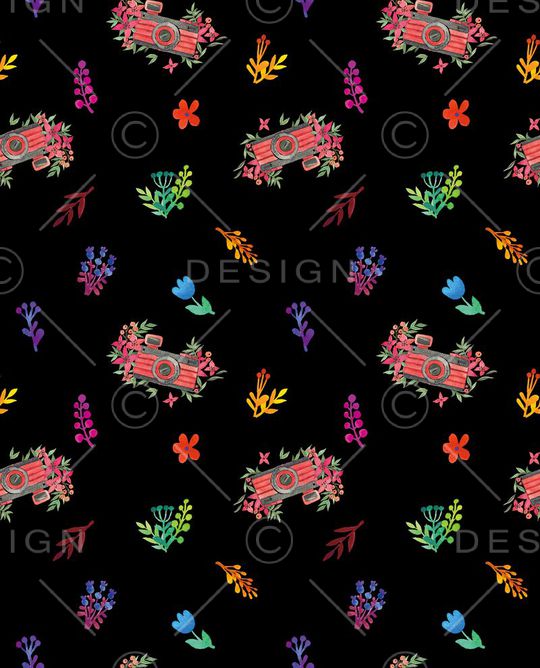 植物印花华亿平台图片