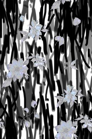 竖条印花华亿平台图片