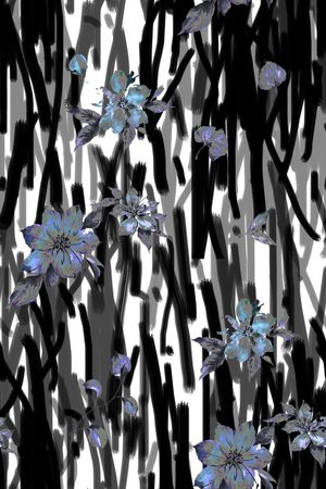 竖条印花华亿平台图片