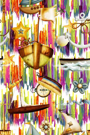 热带风印花华亿平台图片