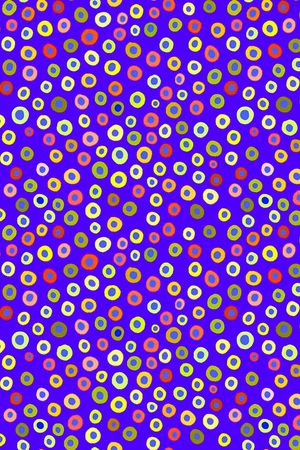 圆圈印花华亿平台图片