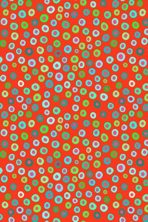 圆圈印花华亿平台图片