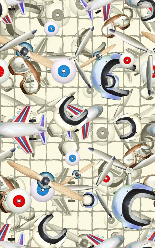 格子底纹印花华亿平台图片