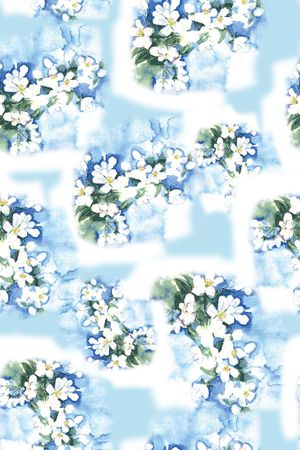 水彩印花华亿平台图片