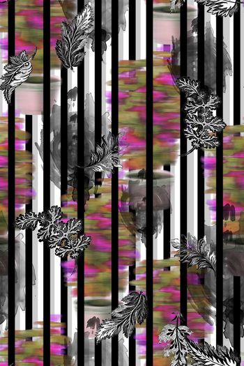 竖条印花华亿平台图片