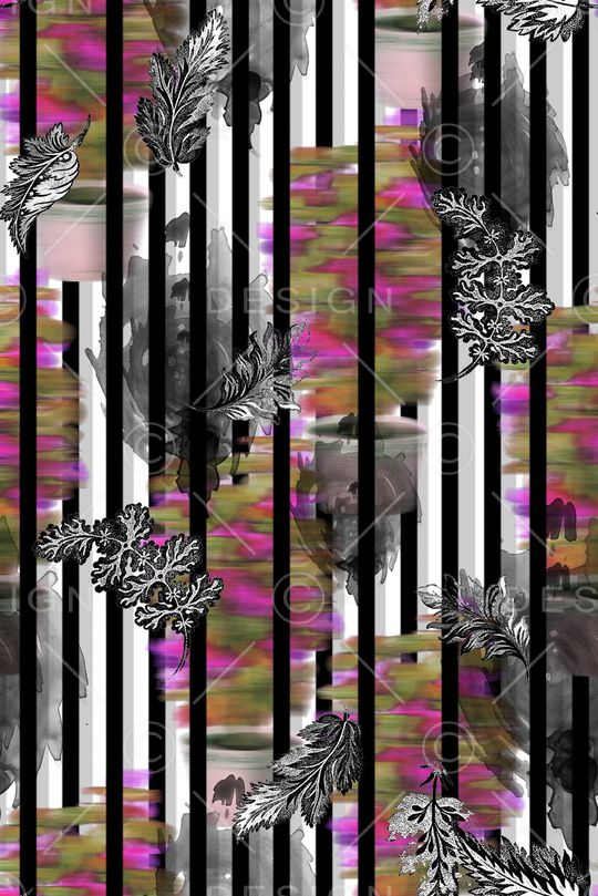 竖条印花华亿平台图片