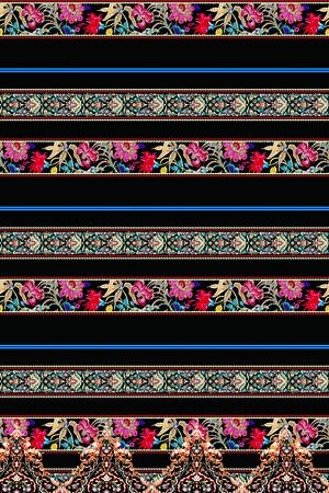 潮流时尚印花华亿平台图片