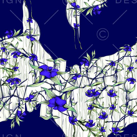 花朵印花华亿平台图片