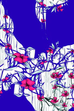 花朵印花华亿平台图片