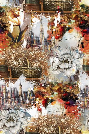 波西米亚印花华亿平台图片