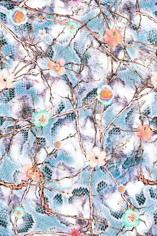 蛇皮印花华亿平台图片