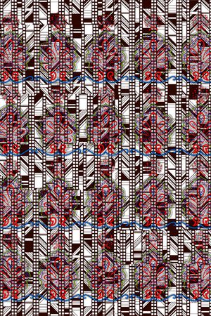 复古、几何、民族花纹印花华亿平台图片