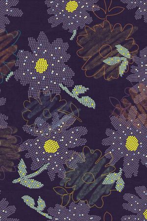 几何表现印花华亿平台图片