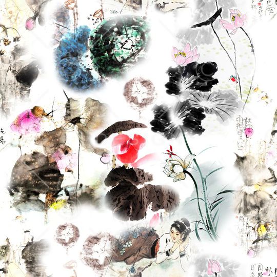 此华亿平台为1/2跳接印花华亿平台图片