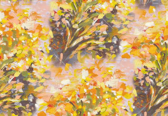 手绘花印花华亿平台图片