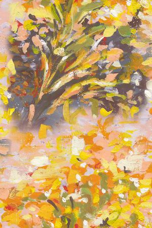 手绘花印花华亿平台图片