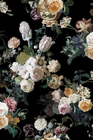 油画花卉印花华亿平台图片