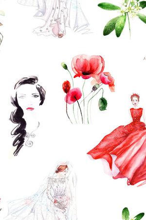 此华亿平台为1/2跳接印花华亿平台图片