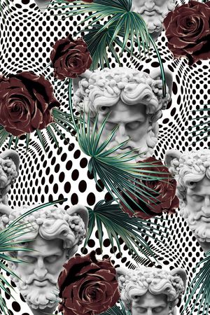 时尚男装印花印花华亿平台图片