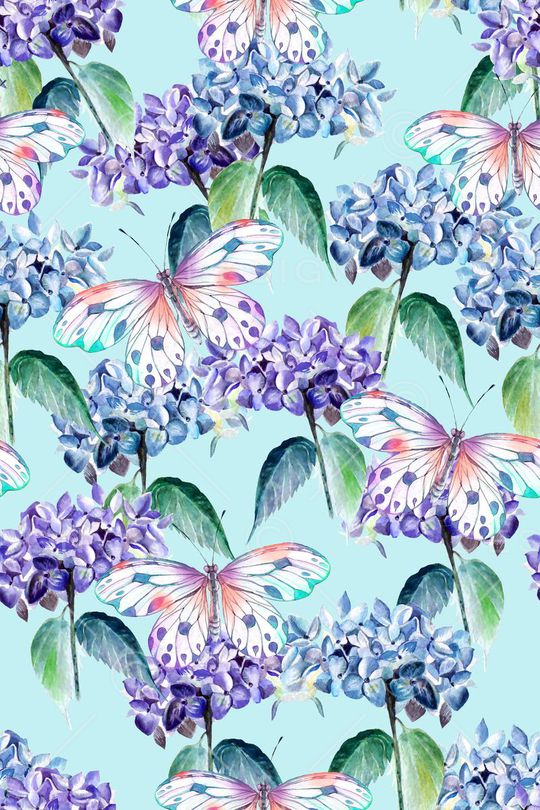 清新淡雅印花华亿平台图片