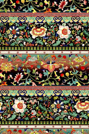 民族风印花华亿平台图片