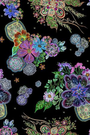 线描印花华亿平台图片